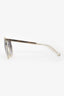Chloe Clear Acrylic/Silver Tone Sunglasses