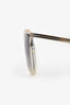 Chloe Clear Acrylic/Silver Tone Sunglasses