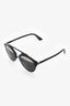 Christian Dior Black 'DiorSoReal' Sunglasses with Mirrored Lens