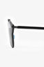 Christian Dior Black 'DiorSoReal' Sunglasses with Mirrored Lens