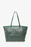Goyard Green Goyardine Artois Tote PM