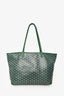 Goyard Green Goyardine Artois Tote PM