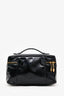 Pre-Loved Chanel™ 1997-99 Refurbished Black Patent Leather Large CC Vanity Case