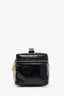 Pre-Loved Chanel™ 1997-99 Refurbished Black Patent Leather Large CC Vanity Case