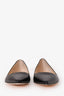 Jimmy Choo Black Nappa Leather Pointed Toe Flats Size 38.5