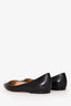 Jimmy Choo Black Nappa Leather Pointed Toe Flats Size 38.5