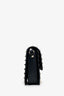 Valentino Black Leather Rockstud Small Flap Bag