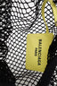 Balenciaga Black Mesh/Knit Shoulder Bag With Pouch