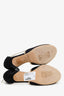 Jimmy Choo Black/Gold Suede Cross Strap Fey Sandals Size 38