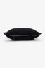 Burberry Black Cashmere Logo Embroidery Pillow