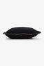 Burberry Black Cashmere Logo Embroidery Pillow
