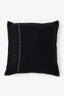 Burberry Black Cashmere Logo Embroidery Pillow