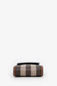 Burberry Brown Elizabeth Check Phone Pouch Shoulder Bag