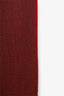 Gucci Red Wool GG Monogram Scarf