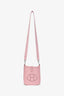 Hermès 2025 Rose Sakura Clemence Leather Evelyne TPM Crossbody