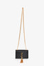 Saint Laurent Black Small Kate Chain Tassel Crossbody