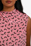 Marni Silk Pink Printed Sleeveless Top Est. Size S/M