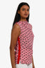 Marni Silk Pink Printed Sleeveless Top Est. Size S/M