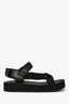 Prada Black Velcro Sandals Size 36.5