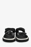 Pre-Loved Chanel™ Black Leather Sport Sandals Size 37