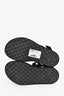 Pre-Loved Chanel™ Black Leather Sport Sandals Size 37