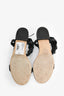 Pre-Loved Chanel™ Black Camellia Detail Jelly Sandals Size 36