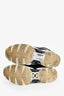 Pre-Loved Chanel™ Grey/White Strap High-Top Sneakers Size 37