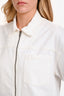 Xirena White Denim Zip Up Oversized Dress Size S