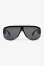 Versace Black Frame Medusa Biggie Shield Sunglasses
