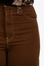 Reformation Brown Denim Straight Leg Jeans Size 25