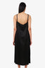 Golden Goose Black Distressed Slip Dress Size M