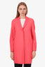 Harris Wharf London Pink Wool Coat Size 36