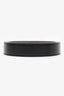 Hermès Black/Grey Leather Reversible Belt No Buckle Size 120