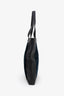 Gucci Black/Dark Green Velvet/Leather Ophidia Shopper Tote