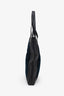 Gucci Black/Dark Green Velvet/Leather Ophidia Shopper Tote