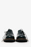 Pre-Loved Chanel™ Green Patent Lace Up Oxfords Size 39.5