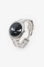 Fendi Stainless Steel Black 'Monster' Face Quartz Watch