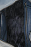 Prada Blue Leather Vitello Corsica Pocket Hobo Bag