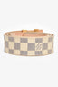 Louis Vuitton Damier Azur Canvas LV Buckle Belt Size 85/34