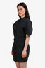 Isabel Marant Etoile Dark Grey Cotton Utility Button Down Dress Size 34