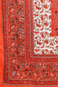 Hermès Orange/Red 'Chasse En Inde En Soie' Silk Scarf Size 90