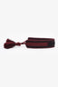 Christian Dior Burgundy/Crystal Friendship Bracelet Duo