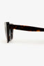 Celine Dark Brown Tortoise Acetate Cat Eye Sunglasses