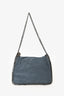 Stella McCartney Blue Falabella Fold Over Shoulder Bag