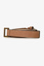 Brunello Cucinelli Beige Leather Belt Size M