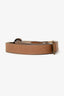 Brunello Cucinelli Beige Leather Belt Size M