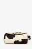 Givenchy White/Brown Pony Hair Obsedia Small Crossbody Bag