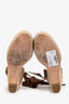 Dolce & Gabbana Leopard Pony Hair Raffia Wedges Size 40