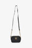 Gucci Black Leather GG Marmont Mini Camera Bag