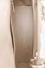 Christian Dior 2022 Taupe Grained Cannage Calfskin Medium Lady Dior Bag With Strap